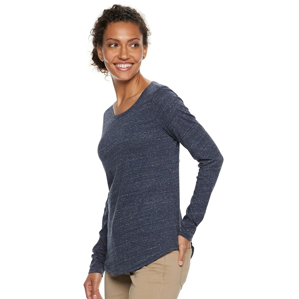 Brand new blue gray long sleeve